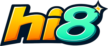 Logo hi8 – nền tảng giải trí trực tuyến